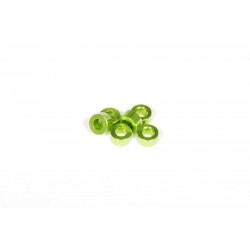 SPACER 3X6MM GREEN (6)