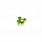SPACER 5X6MM GREEN (6)