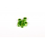 SPACER 7X6MM GREEN (6)