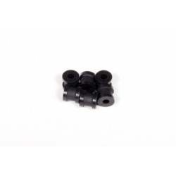 Silikonové vložky tlumičů 7.5x8mm (6 ks)