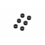 3x6mm podložky - šedé (6 ks.)