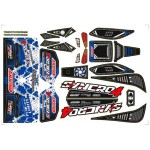 Samolepky karoserie SYNCRO - modré