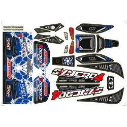Samolepky karoserie SYNCRO - modré Samolepky karoserie SYNCRO - modré