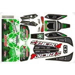 Samolepky karoserie SYNCRO - zelené