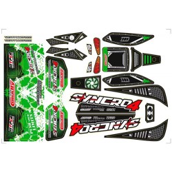 Samolepky karoserie SYNCRO - zelené