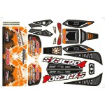 Samolepky karoserie SYNCRO - oranžové
