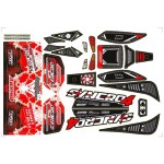 Samolepky karoserie SYNCRO - červené