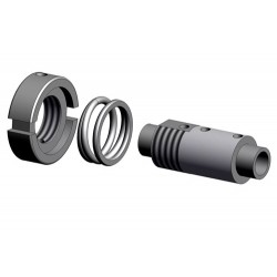 Osa kluzné spojky - set vč. pružiny a matky Osa kluzné spojky - set vč. pružiny a matky