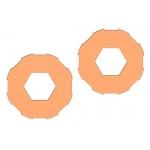 Obložení kluzné spojky - 2 ks Obložení kluzné spojky - 2 ks