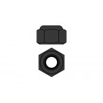 Hliníkové Nylon STOPmatky M4 - šedé - 10 ks. Hliníkové Nylon STOPmatky M4 - šedé - 10 ks.