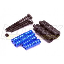 Extended EXT Hardware+Part for Long Suspension Linkage Setup on Axial AX10
