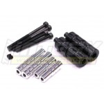 Extended EXT Hardware+Part for Long Suspension Linkage Setup on Axial AX10