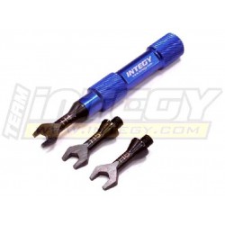 Klíč na spojovačky 4, 5, 6mm - ALU