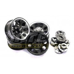 ALU 8H Wheel (4) for Tamiya F350 & 1.9 Size Tires