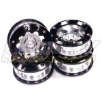 ALU Wheel Set 10H Style (4) for Tamiya F350 & 1.9 Size Tires