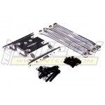 Alloy Gearbox Holder & Lower Link (4) for Axial SCX-10 (118mm)