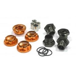 24mm Hex Wheel (4) Hub +3mm Offset for Traxxas T-Maxx, Revo