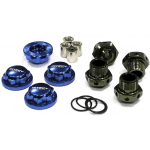 24mm Hex Wheel (4) Hub +6mm Offset for Traxxas T-Maxx, Revo