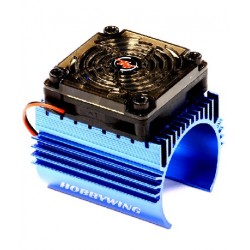 .HobbyWing chladič pro motory (44 až 46mm) 1/8 s ventilátorem