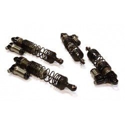 XSR9 Piggyback Shock Set (4) for Traxxas 1/10 Slash 4X4 Off-Road