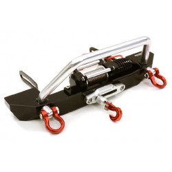 Realistic High Torque Winch w/ Scale Front Bumper for Axial 1/10 SCX10 II