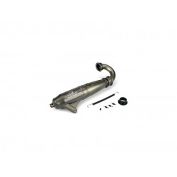 1/8 053 Mid-Range Inline Exhaust Sys:Hard Anodized