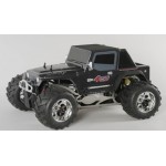 FG Monster Jeep 1/6 4WD, RTR s 2,4Ghz LCD GRAUPNER, černá karoserie