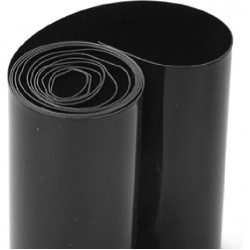Smršťovací fólie 70mm černá (1m)
