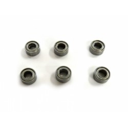 Kuličkové ložisko 10x5x4 mm (6 pcs)