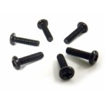 Šroub s půlkulatou hlavou 3x12 mm (6 ks)