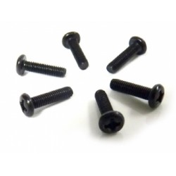 Šroub s půlkulatou hlavou 3x12 mm (6 ks)