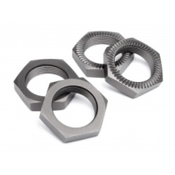 Wheel Nut 24Mm (Gunmetal/4Pcs)