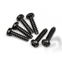 Šroub s kulatou hlavou M3x12mm (3ks.)