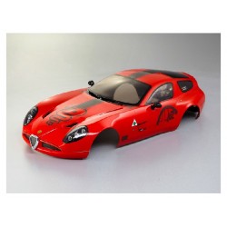 Alfa Romeo TZ3 corsa - karoserie nabarvená červená s polepy