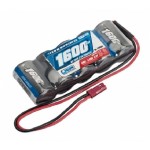 LRP XTEC RX-pack Straight 2/3A NiMH - BEC - 6.0V - 1600mAh