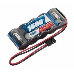 LRP XTEC RX-pack Straight 2/3A NiMH - JR - 6.0V - 1600mAh