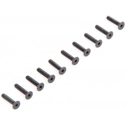 Losi: Šroub Flat Head M2,5 x 12mm (10)