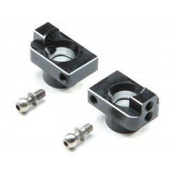 Losi Hub Set, Rear, Aluminum: Mini-T 2,0