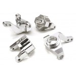 CNC Machined Alloy Steering Blocks & Caster Blocks for Axial 1/10 SCX10 II
