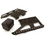 Alloy Side Plates, Side Steps & Plastic Receiver Box for Axial 1/10 SCX10 II