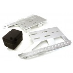 Alloy Side Plates, Side Steps & Plastic Receiver Box for Axial 1/10 SCX10 II