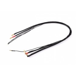 2S černý nabíjecí kabel G4/G5 - dlouhý 60cm - (4mm, 3-pin EH)