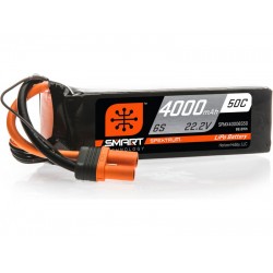 Spektrum Smart LiPo 22,2V 4000mAh 50C IC5