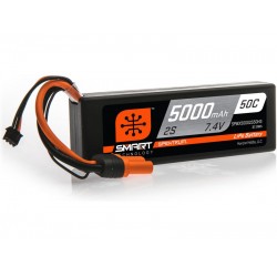 Spektrum Smart LiPo 7,4V 5000mAh 50C HC IC3