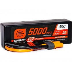 Spektrum Smart G2 LiPo 11.1V 5000mAh 50C HC IC5