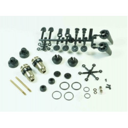 SWORKz 1/10 PRO přední hliníkové olejové tlumiče, krátké, 2 ks.