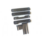 SWORKz S35-4/4E uhlíkové krytky držáku ramen “by RC Carbon Caval