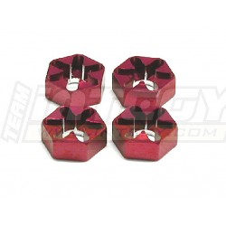 Alloy Hex Wheel Hub (4) for Revo, E-Revo, Summit