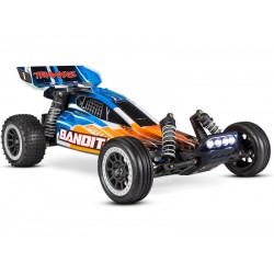 Traxxas Bandit 1:10 RTR oranžový s LED osvětlením