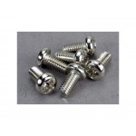 Šroub křížový půlkulatá hlava zink. M3x6mm (6)